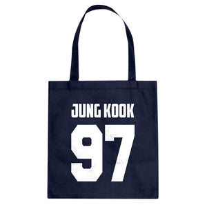 Jung Kook 97 Cotton Canvas Tote Bag