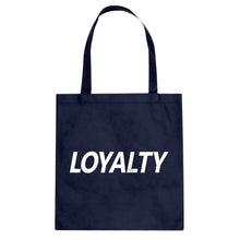 Loyalty Cotton Canvas Tote Bag