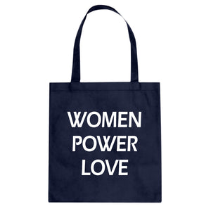 Tote Women Power Love  Canvas Tote Bag