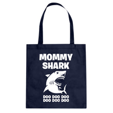 Mommy Shark Cotton Canvas Tote Bag