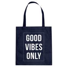 Tote Good Vibes Only Canvas Tote Bag