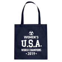 World Soccer Champs 2019 Cotton Canvas Tote Bag