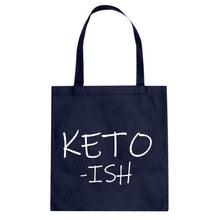 KETO -ish Cotton Canvas Tote Bag