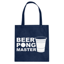 Tote Beer Pong Master Canvas Tote Bag