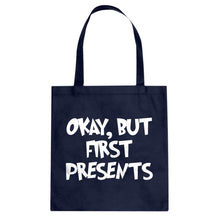 Okay but first, presents. Cotton Canvas Tote Bag