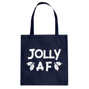 Jolly AF Cotton Canvas Tote Bag