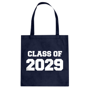 Class of 2029 Cotton Canvas Tote Bag