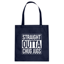 Straight Outta Chug Jugs Cotton Canvas Tote Bag