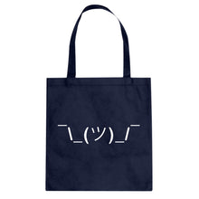 Tote ASCII Shrug Canvas Tote Bag