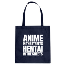 Tote Anime in the Streets Canvas Tote Bag