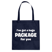 I've got a huge package for you. Cotton Canvas Tote Bag