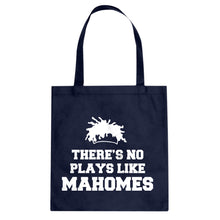 There's No Plays Like Mahomes Cotton Canvas Tote Bag