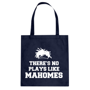 There's No Plays Like Mahomes Cotton Canvas Tote Bag