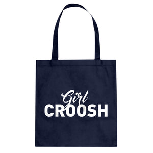 Girl Croosh Cotton Canvas Tote Bag