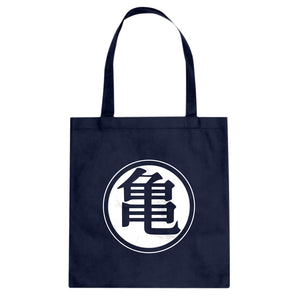 Kame House Turtle School Cotton Canvas Tote Bag