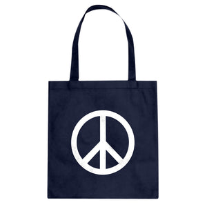 Peace Cotton Canvas Tote Bag