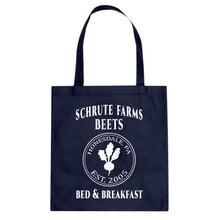 Shrute Beets Cotton Canvas Tote Bag