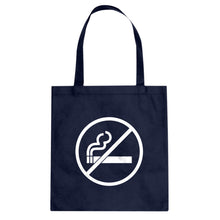 No Smoking Cotton Canvas Tote Bag
