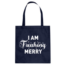 Freaking Merry Cotton Canvas Tote Bag