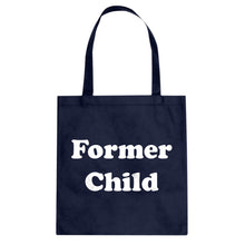 Former Child Cotton Canvas Tote Bag
