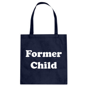 Former Child Cotton Canvas Tote Bag