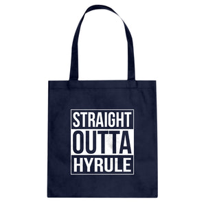 Straight Outta Hyrule Cotton Canvas Tote Bag