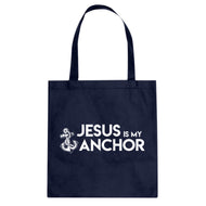 Tote Jesus is My Anchor Canvas Tote Bag
