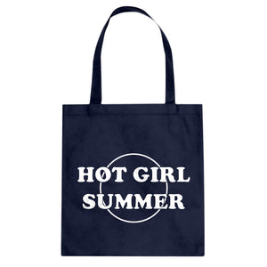 Hot Girl Summer Cotton Canvas Tote Bag