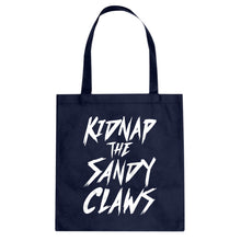 Kidnap the Sandy Claws Cotton Canvas Tote Bag