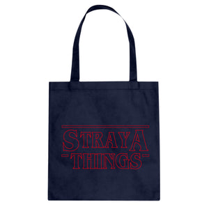 Straya Things Cotton Canvas Tote Bag