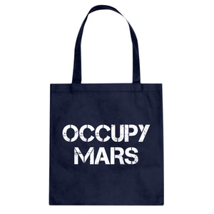 Occupy Mars Cotton Canvas Tote Bag