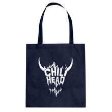 Chili Head Cotton Canvas Tote Bag