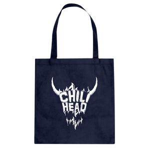 Chili Head Cotton Canvas Tote Bag