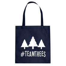 TEAM TREES Cotton Canvas Tote Bag