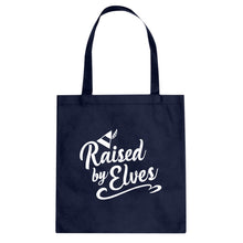 Raised by Elves Cotton Canvas Tote Bag
