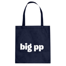 big pp Cotton Canvas Tote Bag