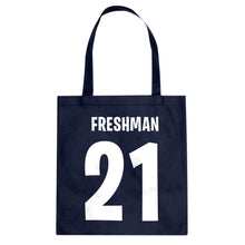 Freshman 21 Cotton Canvas Tote Bag