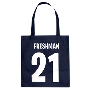 Freshman 21 Cotton Canvas Tote Bag