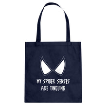 My Spider Senses are Tingling Cotton Canvas Tote Bag