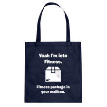 Fitness Package in your Mailbox Cotton Canvas Tote Bag