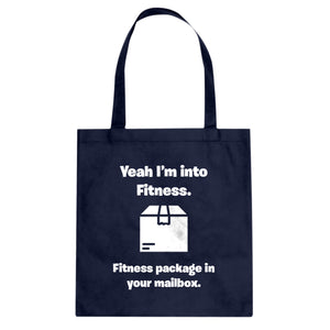Fitness Package in your Mailbox Cotton Canvas Tote Bag