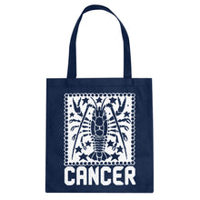 Tote Cancer Zodiac Astrology Canvas Tote Bag