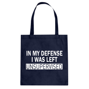 Tote In My Defense Canvas Tote Bag