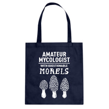 Questionable Morels Cotton Canvas Tote Bag