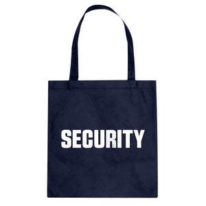 Tote Security Canvas Tote Bag