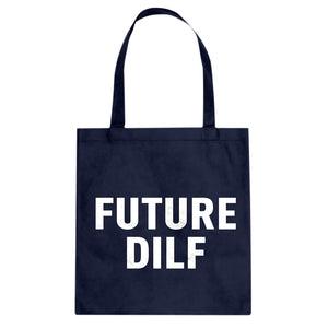 FUTURE DILF Cotton Canvas Tote Bag