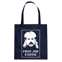Free Joe Exotic Cotton Canvas Tote Bag