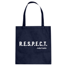 RESPECT Cotton Canvas Tote Bag