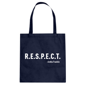 RESPECT Cotton Canvas Tote Bag