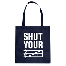 Tote Shut Your Face Canvas Tote Bag